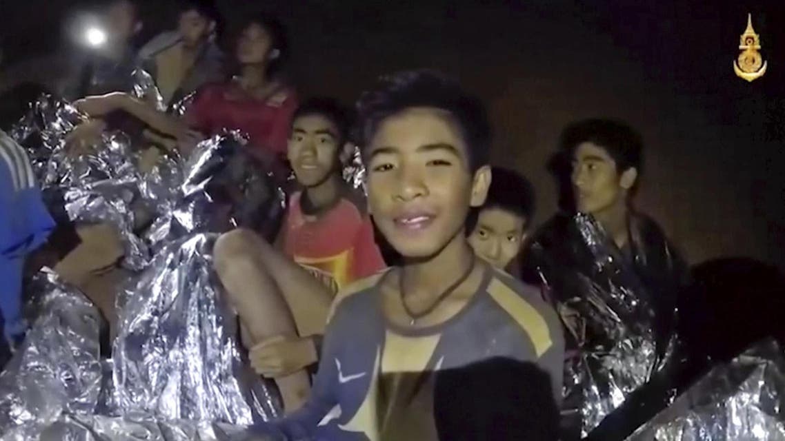 thai boys trapped