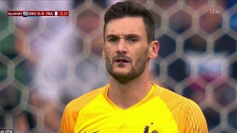 WATCH: France goalkeeper winces in disgust as he almost swallows an insect 