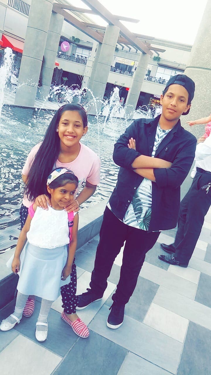 Nawal and her brother 2