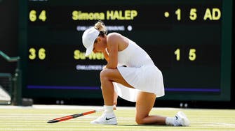 Hsieh casts spell on Halep to cause Wimbledon shock