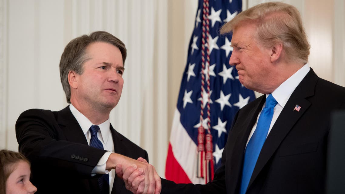 Trump nominates Brett Kavanaugh (AFP)