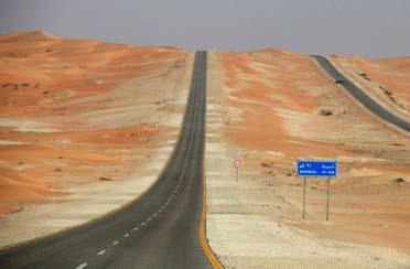 Rub al-Kahli desert road (Supplied)