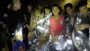 Thailand boys cave. (AP)