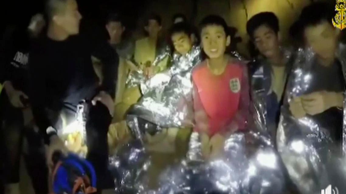 Thailand boys cave. (AP)