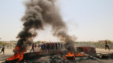 Iraq basra protests. (Reuters)