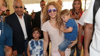 Watch: Shakira and son say ‘Hello Lebanon’ in Arabic over Beirut skies 