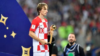 Croatia’s Luka Modric loses final but wins World Cup Golden Ball