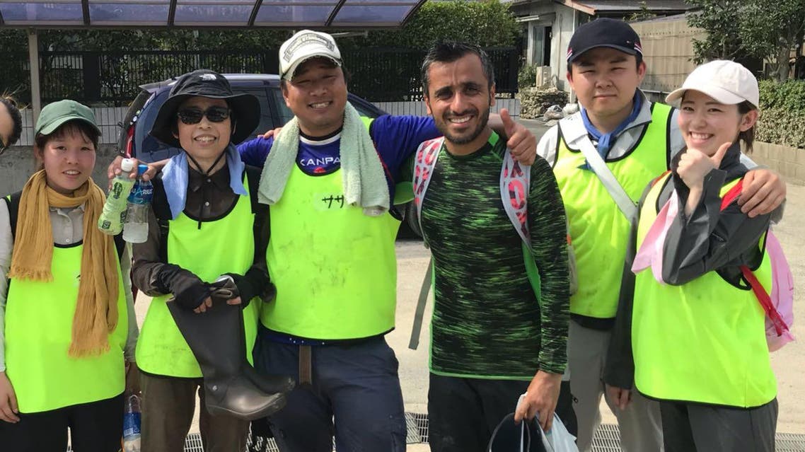 Mulla noted that many were surprised by his presence there with the volunteer teams. (Supplied)