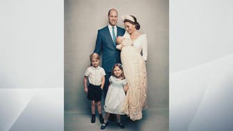 Official photos released of Prince Louis’ christening
