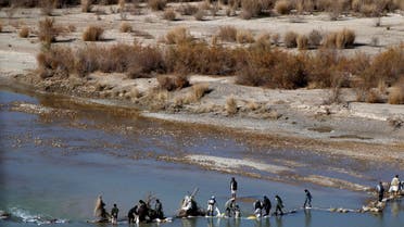Helmland river afghanistan. (AP)