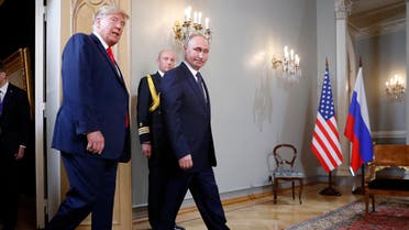 President Trump and President Putin in Helsinki on July 16, 2018. (AP)