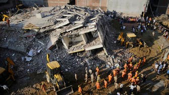 IN PICTURES: At least 2 dead in building collapse outside Indian capital