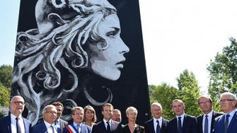 Macron unveils new face of France’s ‘Marianne’