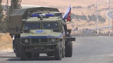 Russian military vehicle in Syria (Supplied)
