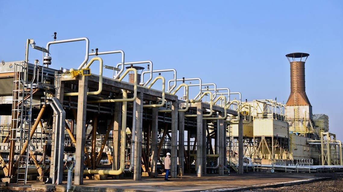 File photo of Fahmideh gas refinery and storage facility is seen outside the central city of Qom, Iran. (AP)