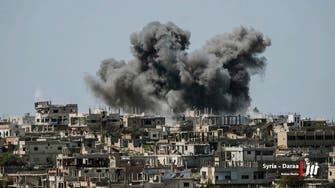 Air raids on last ISIS pocket in south Syria kill 26 civilians 