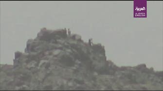 Video shows Houthi militants fleeing from advancing Yemeni army