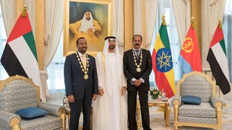 Abu Dhabi Crown Prince presents Order of Zayed to Eritrea president, Ethiopia PM