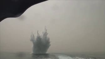 VIDEO: Yemeni army detonates Houthi mines off Midi’s Habil port
