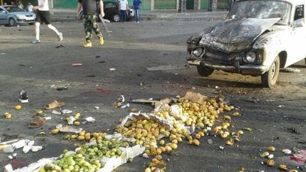 من التفجير الذي ضرب السويداء في سوريا