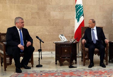 Aoun and Lavrentyev (AP)