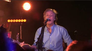 McCartney, whose latest album “Egypt Station” comes out in September, played a wide-ranging set list including Beatles hits “Magical Mystery Tour” and “I Saw Her Standing There”, which got the loudest cheers from the audience. (Screengrab: Reuters)