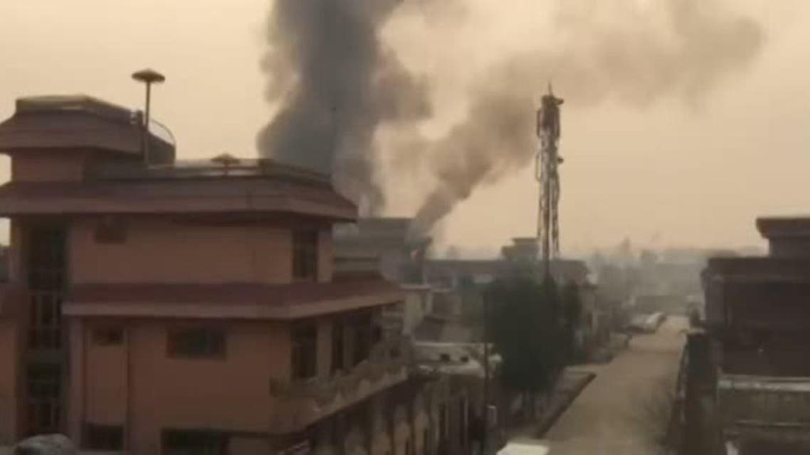 حمله مهاجمان انتحاری به یک مرکز آموزشی در شهر جلال آباد افغانستان