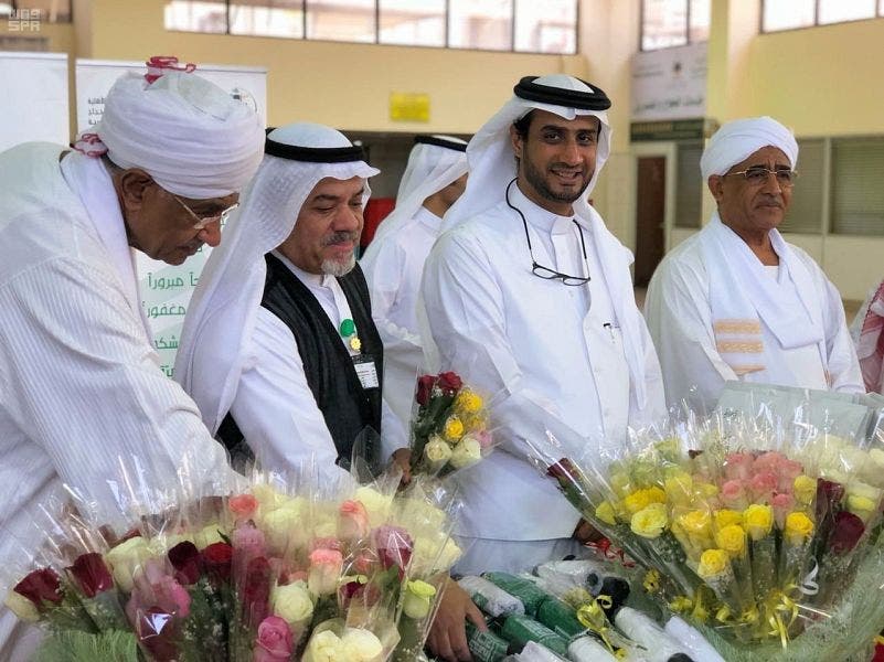 Sudan pilgrims arrive for hajj. (SPA)