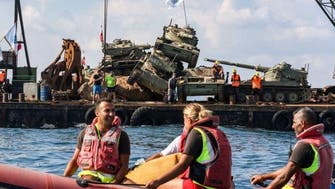 Lebanon drops 10 army tanks in the sea to attract tourists, save wildlife