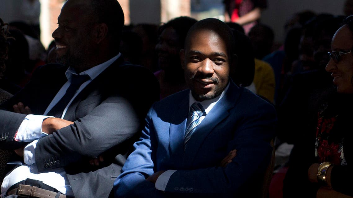Nelson Chamisa Zimbabwe elections. (AP)