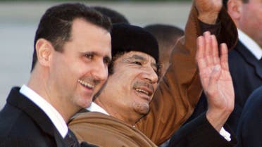 Assad Gaddafi. (AP)s