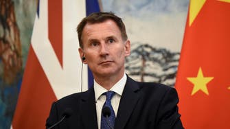 UK FM Hunt says cannot envisage joining US-led war with Iran
