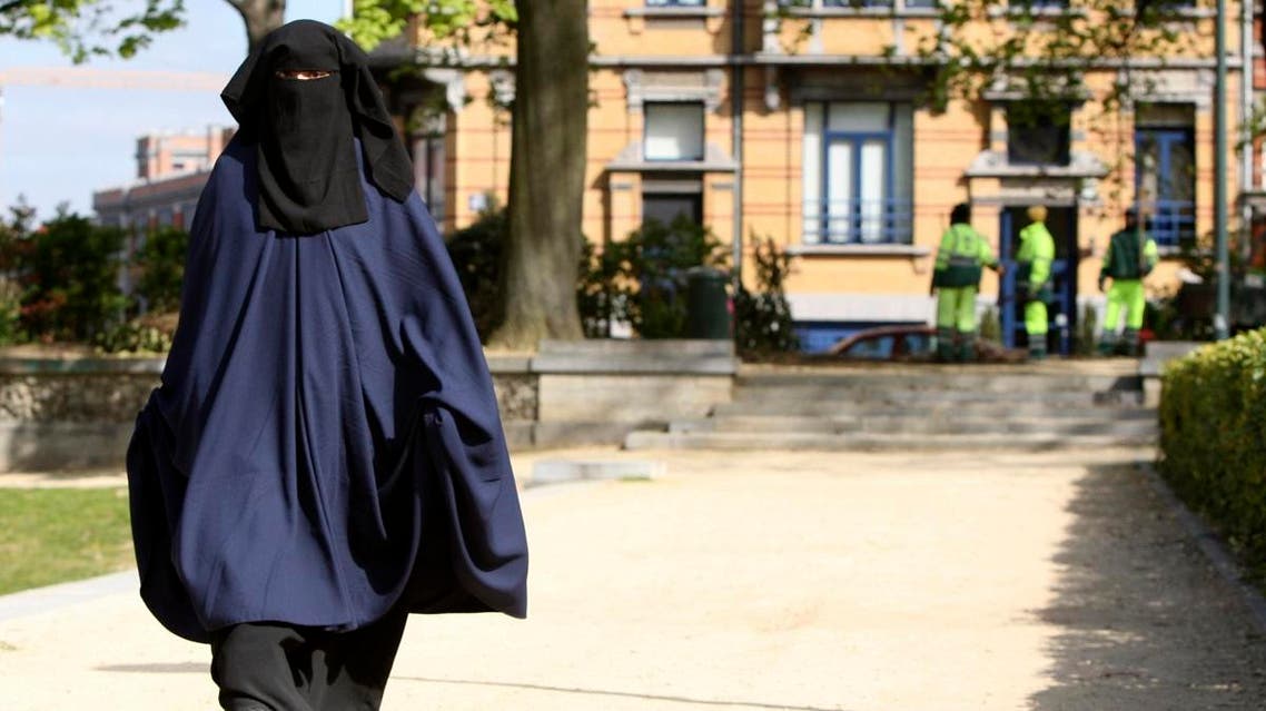 File photo of a woman in burqa in belgium (AP)