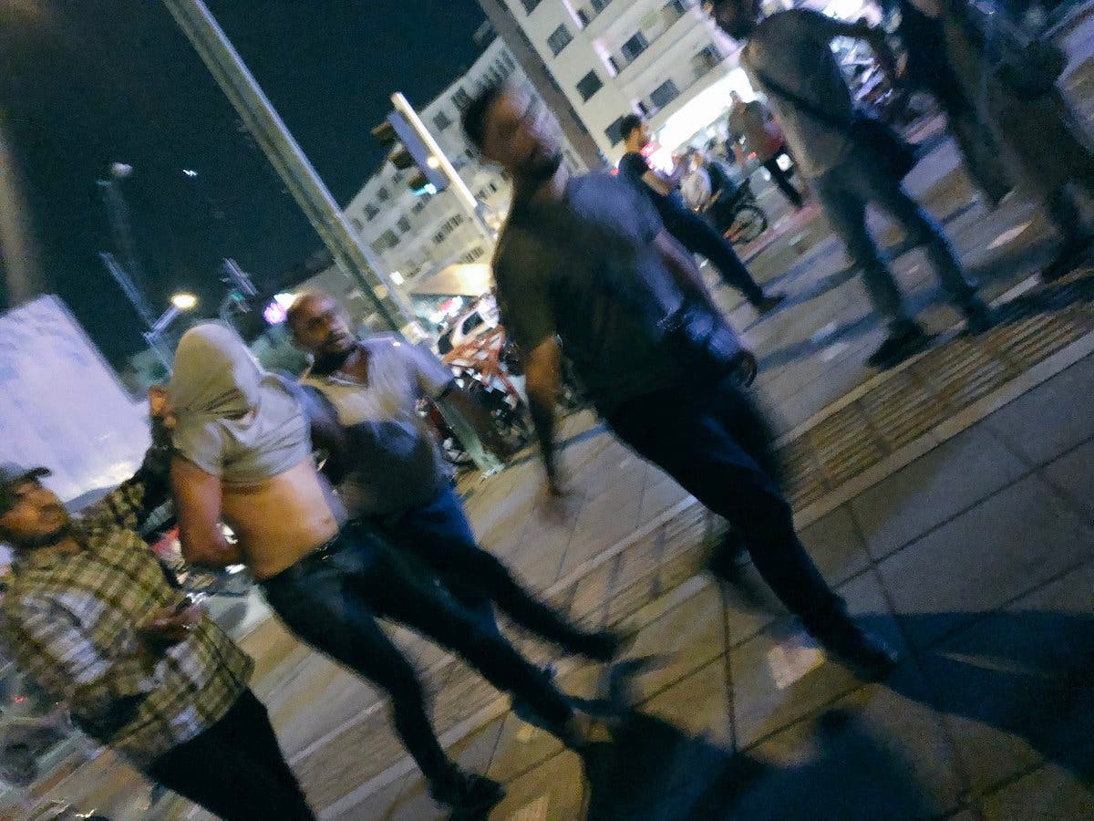 اعتقال متظاهرين في طهران