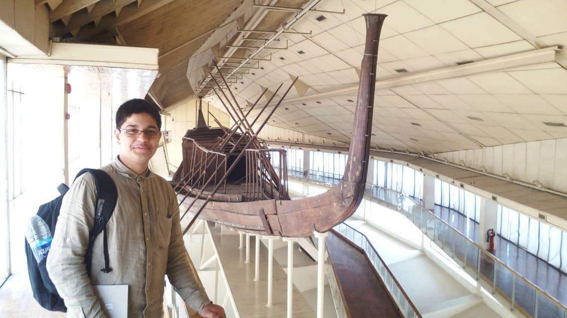 Arsh’s passion for art and archaeology started early and today he spends a great amount of time researching ancient history. (Supplied)