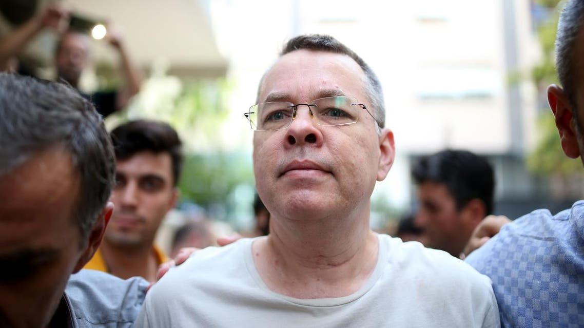 US PASTOR BRUNSON (AFP)