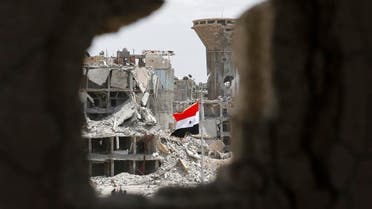 syria destruction (AFP)