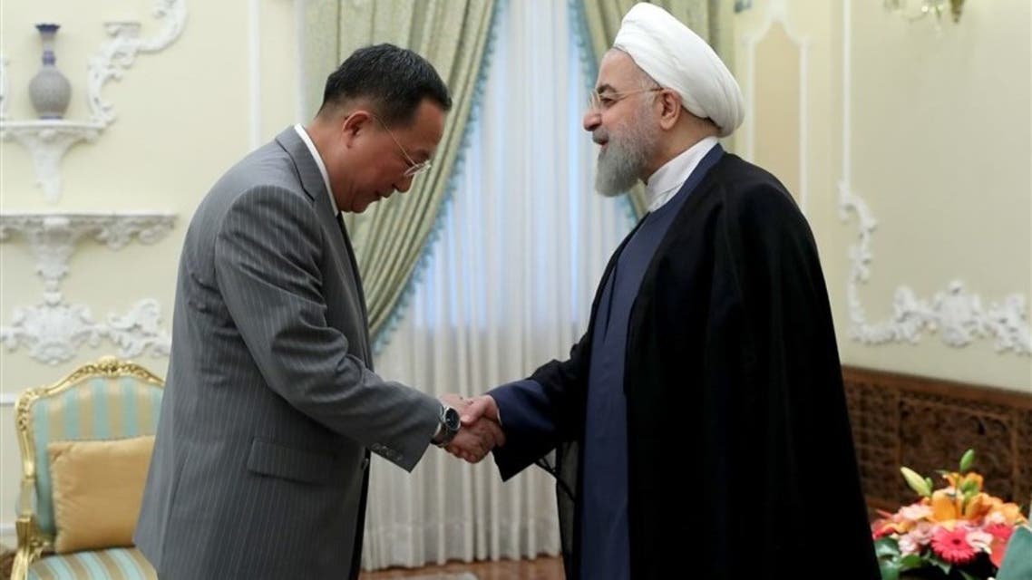 روحاني ووزير خارجية كوريا الشمالية