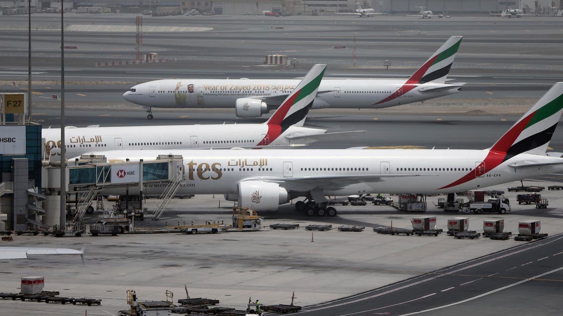 Emirates airline AP