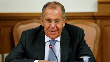FILE PHOTO: Russian Foreign Minister Sergei Lavrov attends a meeting with his counterpart from Mozambique Jose Pacheco in Moscow, Russia May 28, 2018. REUTERS/Sergei Karpukhin/File Photo