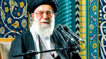 Ayatollah Ali Khamenei, Iran's supreme leader. (AFP)