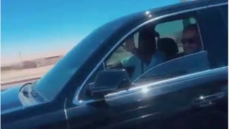 WATCH: Man encounters Saudi Crown Prince in car next to him on NEOM highway
