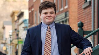 A 14-year-old school boy is in the running to be an American governor 