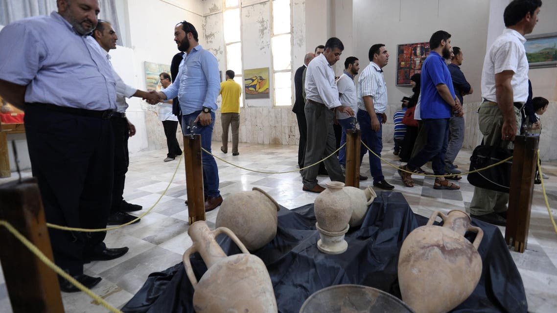 Syria idlib museum. (AFP)
