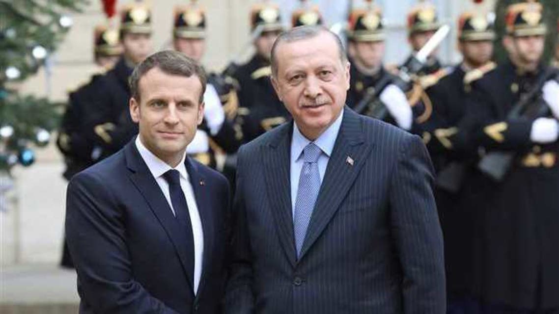 اردوغان ماكرون
