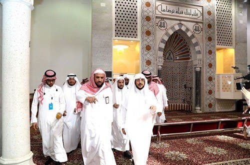 أثناء جولته التفقدية