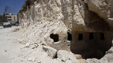 Palestinian Roman era tombs (AFP)