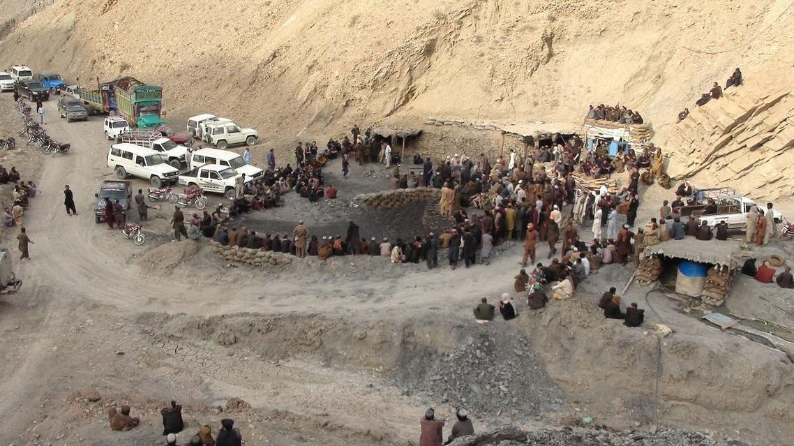 Pakistan coal mine (AFP)