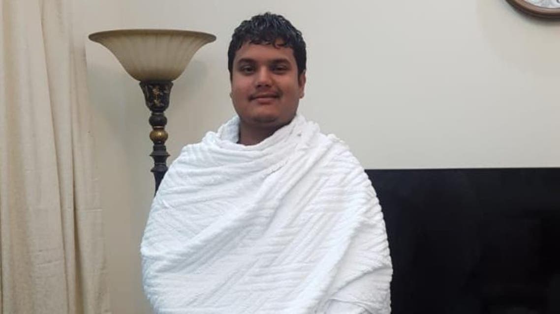 He chose the first opportunity he got to perform Hajj, which means a lot for this 25-year-old. (Al Arabiya)
