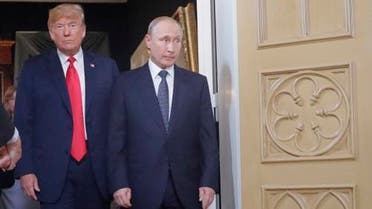 Putin and Trump in Helsinki (AP)